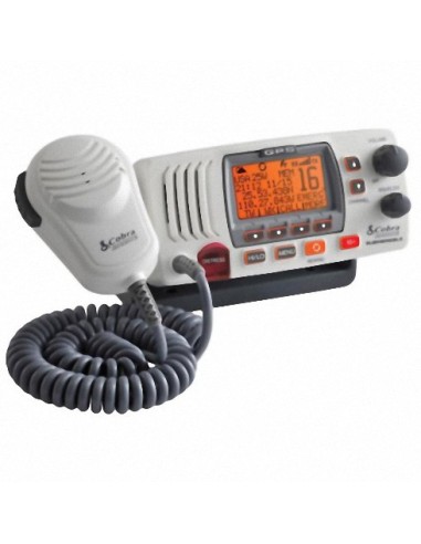 RADIO MARINA COBRA VHF 25W.(MRF77WGPS)