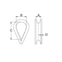 GUARDA CABO INOX 6MM. (321506)