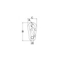MOSQUETON 5* X50mm. (00205)