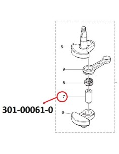 RT006 PASADOR PUNO DE BIELA