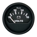 VOLTIMETRO FARIA NEGRO 10-16V (12821)