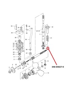 RT400 TUERCA PINON ATAQUE