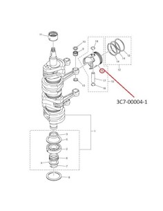 RTH49 PISTON (0.5 O/S)