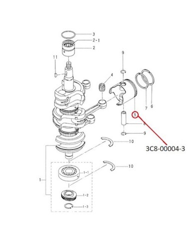 RTK62 PISTON S.M.
