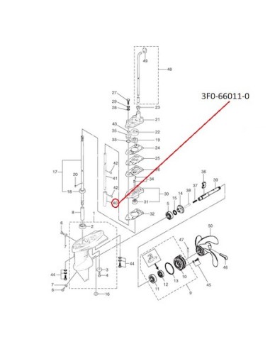 RT955 PALANCA DE CAMBIO
