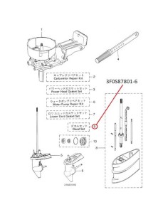RTK15 CALCOMANIA 3.5 HP