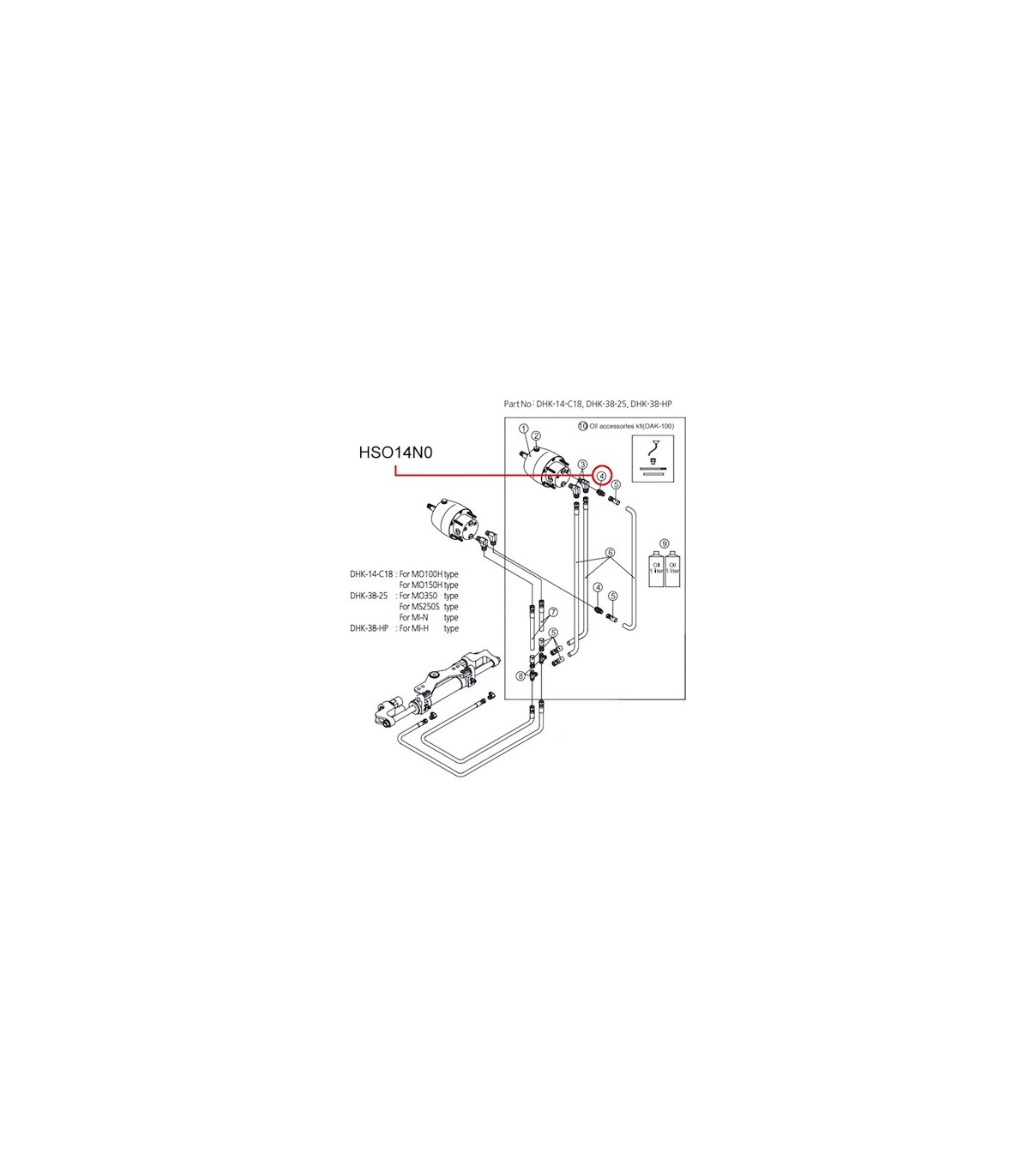 FITTING RECTO 3/8(HSO14N0)
