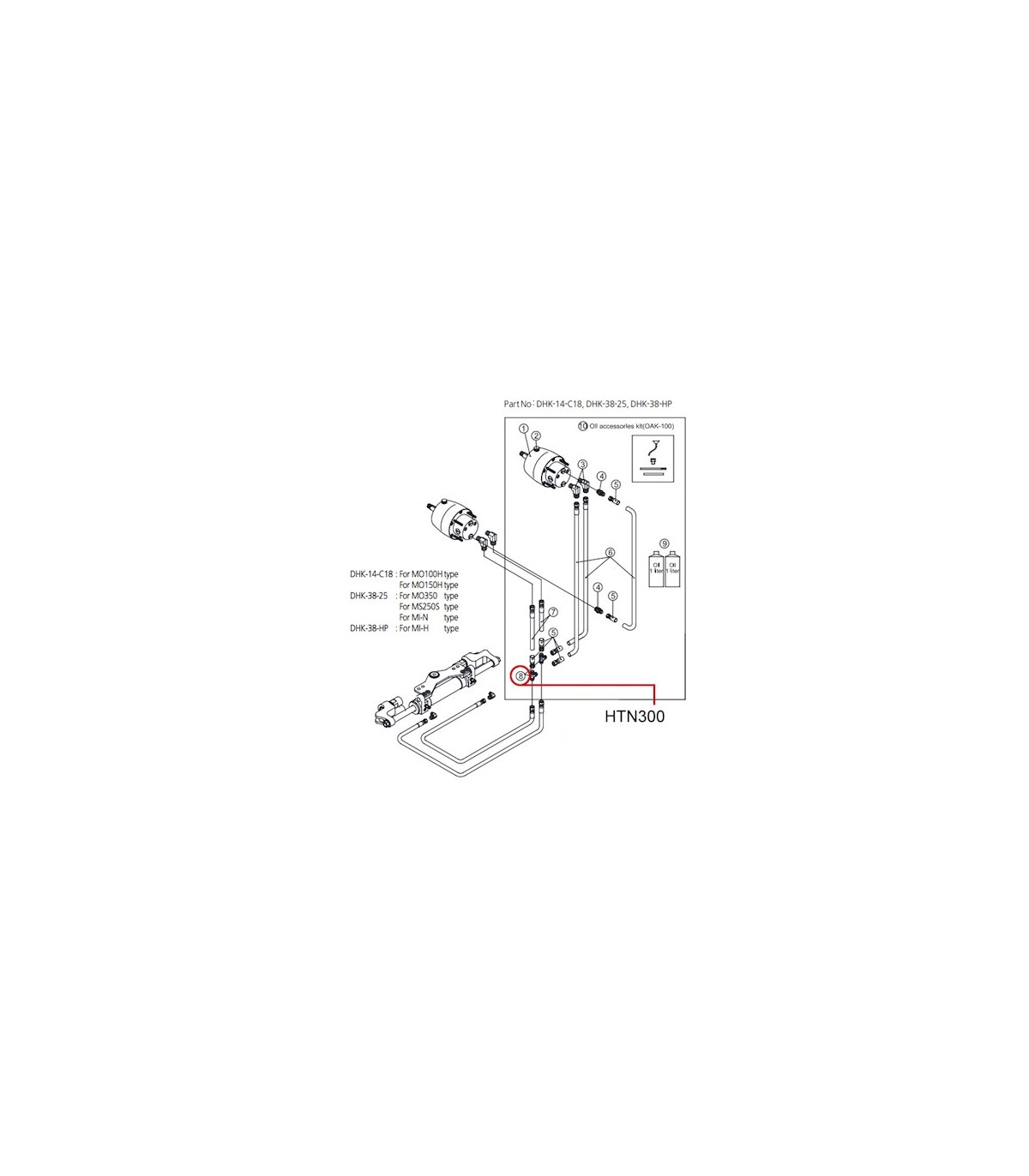 TE FITTING 3/8 (HTN300)