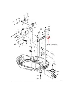 RTZ303 EJE DE PALANCA DE CAMBIO