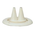 PASACABLES BLANCO 4 PULG. R3W 2 SALIDAS