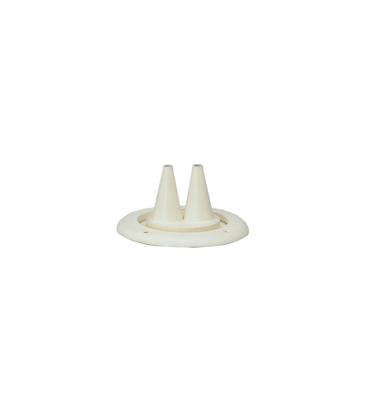 PASACABLES BLANCO 4 PULG. R3W 2 SALIDAS