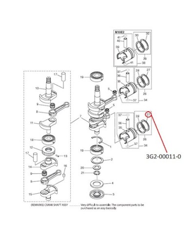 RTA61 ANILLO PISTON