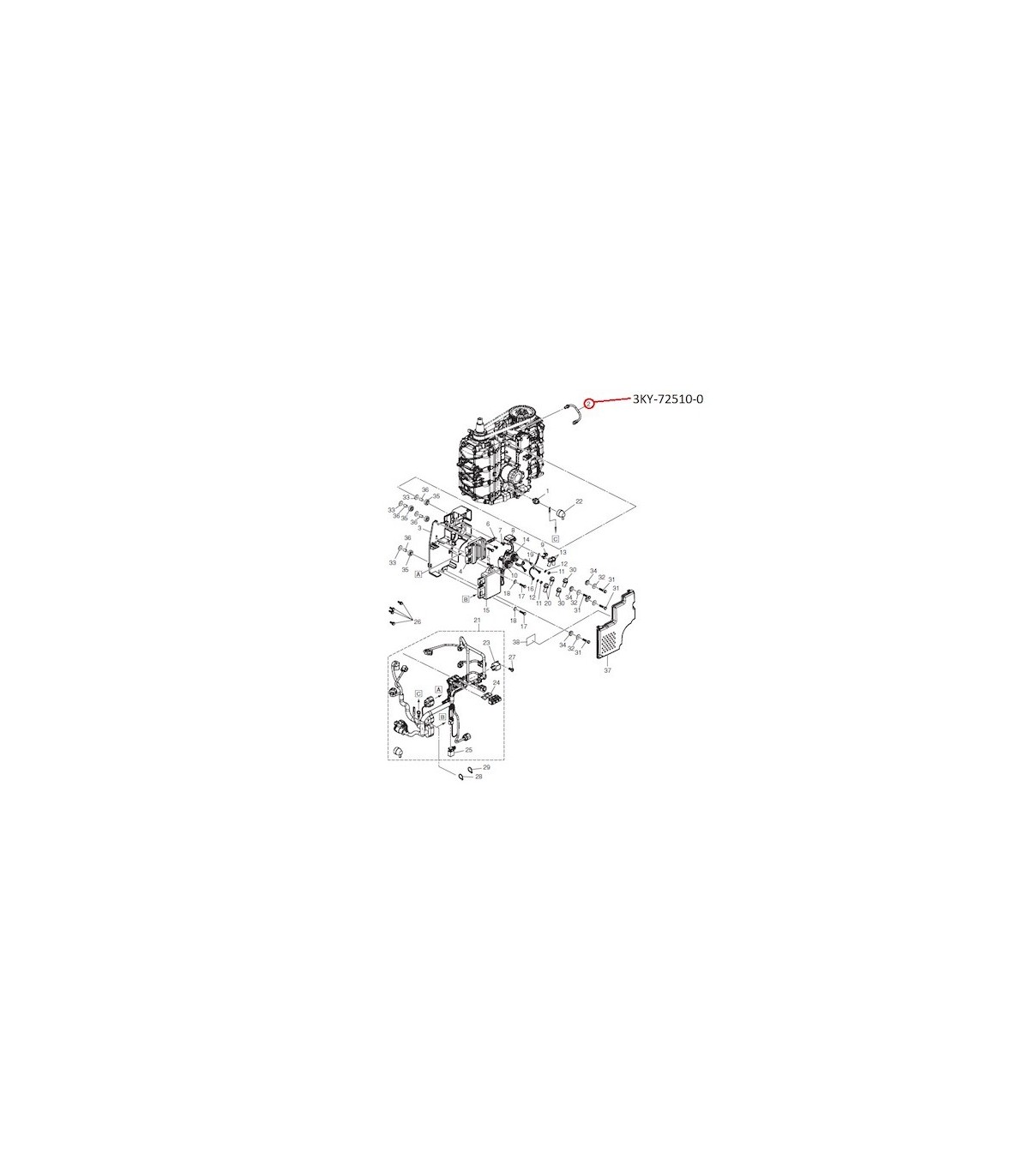 RTZ257 SENSOR DE TEMPERATURA DEL MOTOR