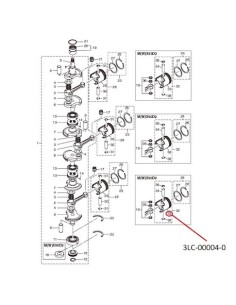 RTV03 PISTON (0.5 O/S)