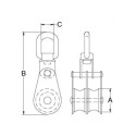 ROLDANA DOBLE(L 104MM) (401632)
