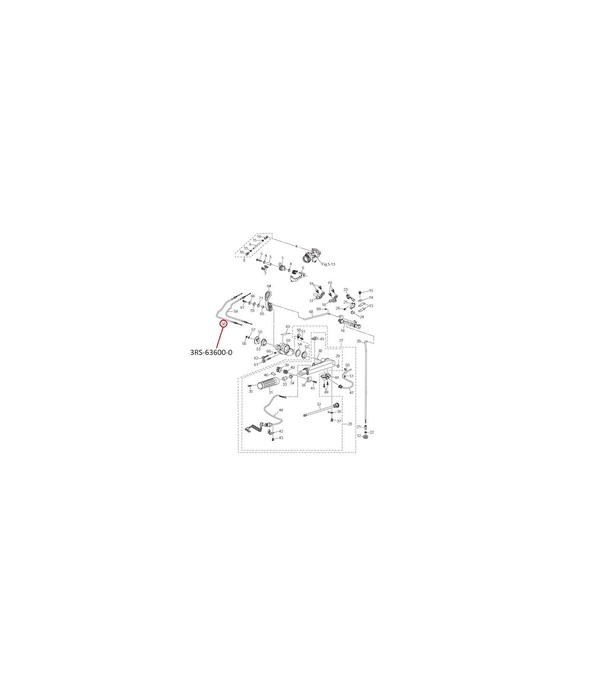 RTZ227 CABLE ACELERACION