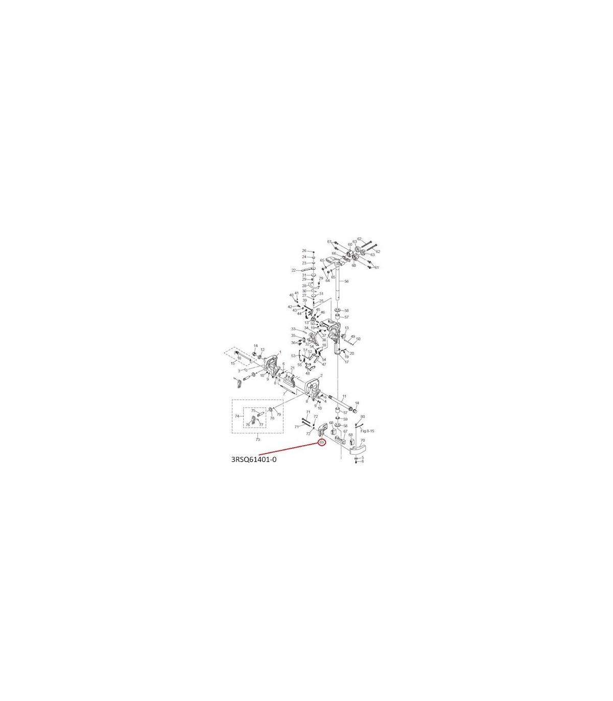RTZ258 BRACKET R
