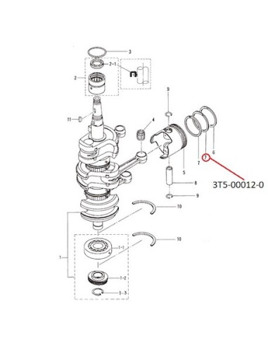 RTK47 ANILLO PISTON