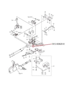 RTN28 ABRAZADERA CABLE CONTROL