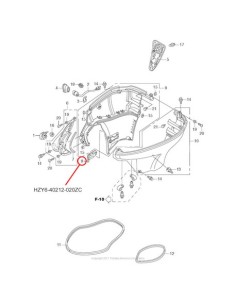 RTZ80 CUBIERTA VALVULA DRENAJE