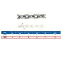 CADENA X METRO INOX 10MM.(110510)