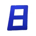 Numeros de vela adhesivos Azul (SC300BU)