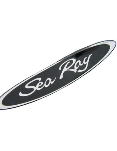 Logo emblema casco SeaRay 13" cromado