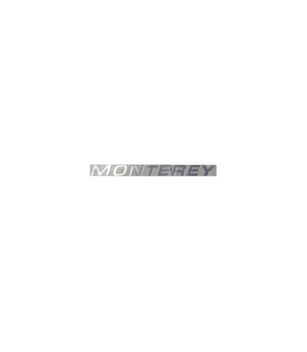 Logo "MONTEREY" Cromado