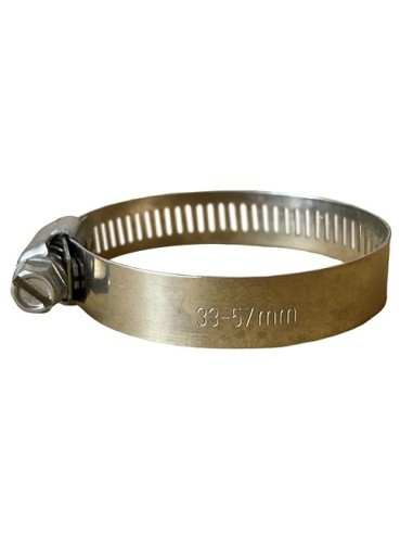 ABRAZADERA INOX.316 33/57MM X 12.7MM