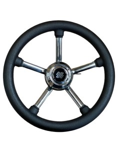 VOLANTE V24 NEGRO 350mm.