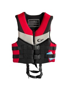 CHALECO NEOP. NINO M(ROJO) 40-60KG.(901701M)