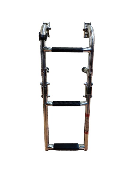ESCALA INOX. PLEGABLE 2+1 (280501)