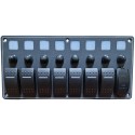 PANEL 7 INTERRUPTORES C/CARG.(C10418)12-24V