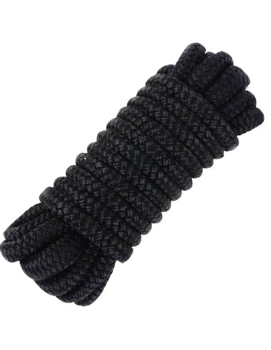 CUERDA AMARRE 1/2 X 30FT NEGRA (170912)