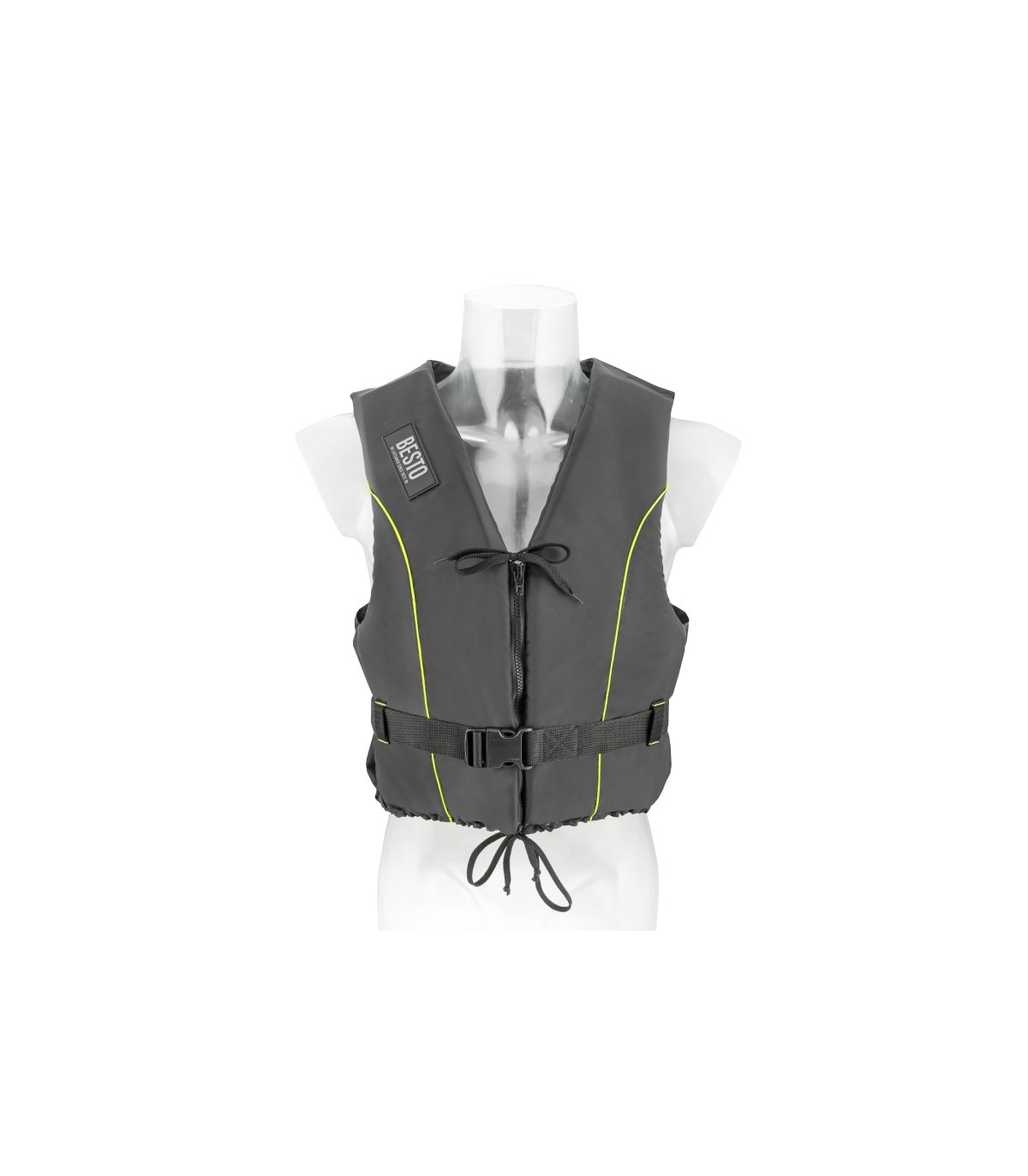 CHALECO AYUDA DE FLOTACIÓN BESTO(T/XL) NEGRO/AMARILLO(204132445)
