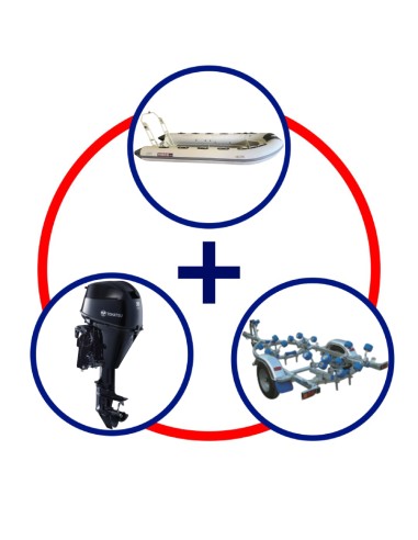 KIT HIDRO ALU 430 + MOTOR TOH.MFS 30 HP...