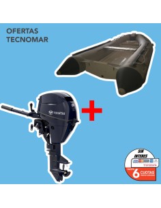 KIT BOTE RIB 330 +MOTOR TOH.MFS 9.9HP