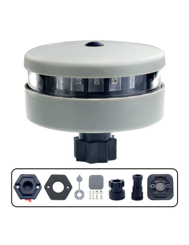 LUZ PROA V/R C/BASE 360 MAG.(PIL/TRIPLE A)(434006)