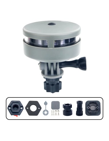 LUZ PROA.FIJA V/R C/BASE 360 GIR.(PIL/TRIPLE...