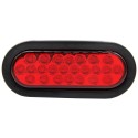 LUZ TRAILER OVAL.LED ROJA(730204)