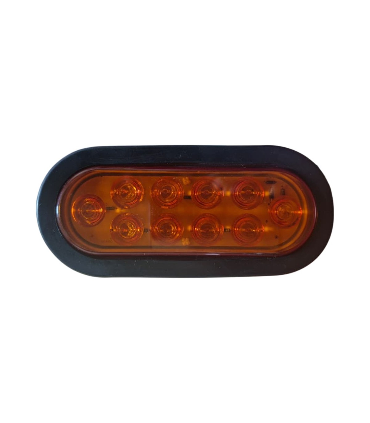 LUZ TRAILER OVAL.10 LED AMBAR(730205)