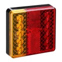 LUZ TRAILER CUAD.12V.ROJO/AMBAR(730601)
