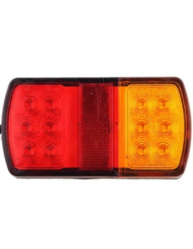 LUZ TRAILER OVAL.12V.ROJO/AMBAR(730802)