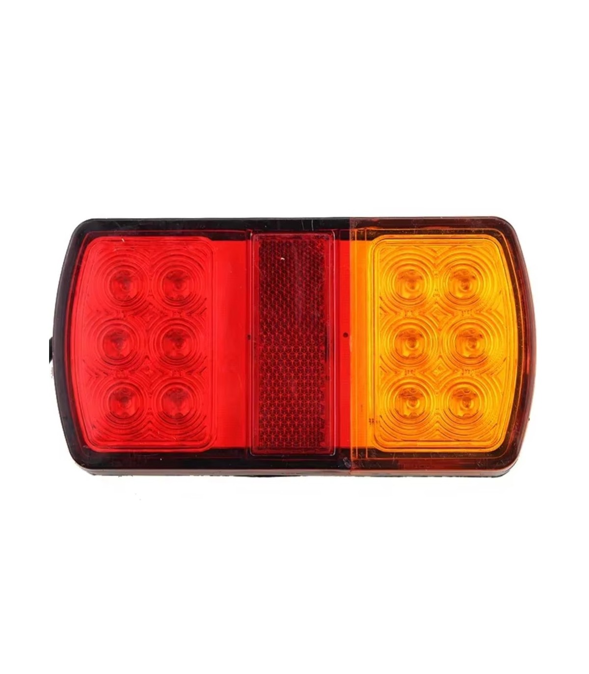 LUZ TRAILER OVAL.12V.ROJO/AMBAR(730802)