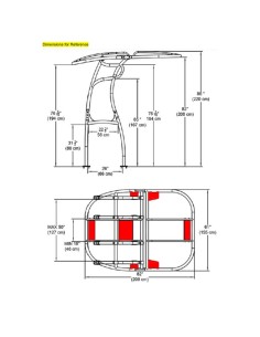 T-TOP TOLDO HD 2 PULG.(630612)