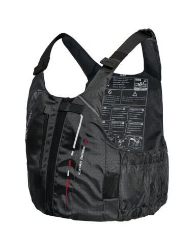 CHALECO SALV.ADULTO NEGRO T XL 70 KG. (902403BK)