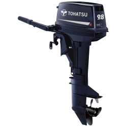 BOTE PUELO K350+MOTOR TOHATSU 2T 9.8HP BS