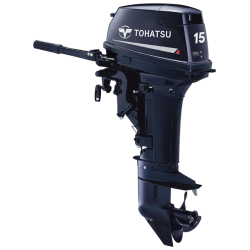 BOTE PUELO B380+MOTOR TOHATSU 2T 15HP D2S