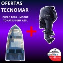 BOTE PUELO B520+MOTOR TOHATSU MFS 50HP A ETL