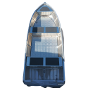 BOTE PUELO B470+MOTOR TOHATSU 2T 30HP HL